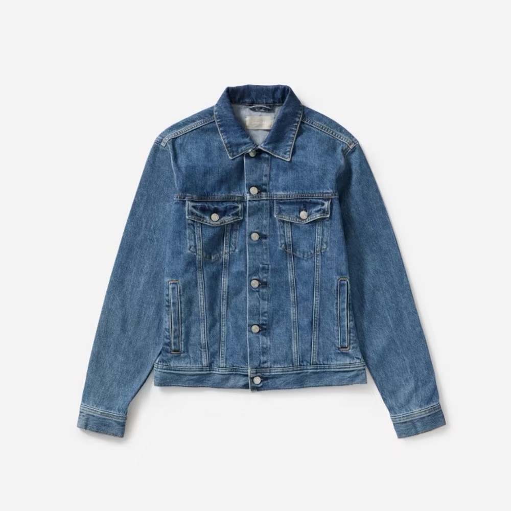Everlane uniform men small denim jean jacket NWOT